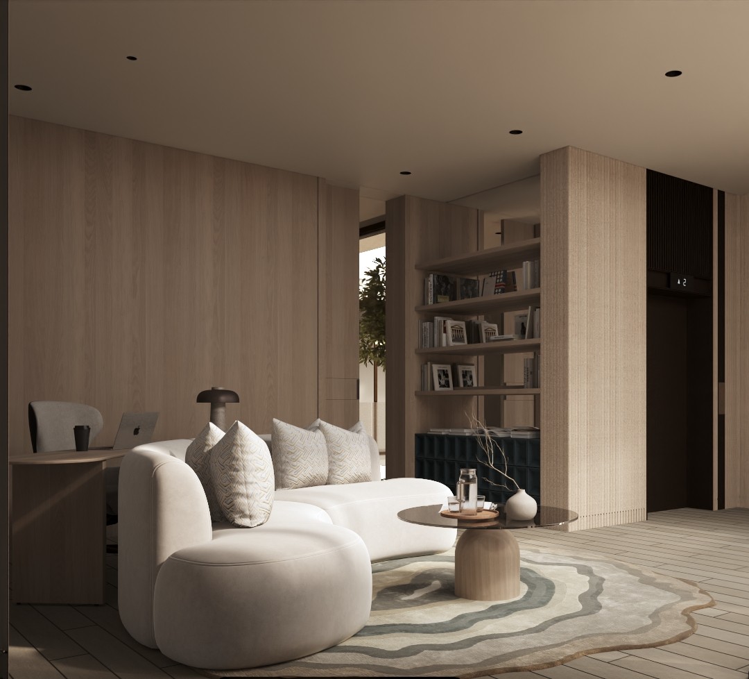 Master Bedroom with Office-18