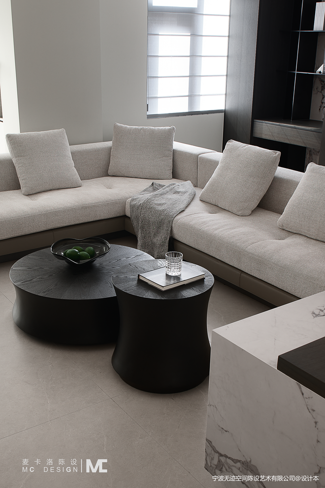 100万元三居145平米装修案例·效果图  麦卡洛陈设 · 孤岛-17