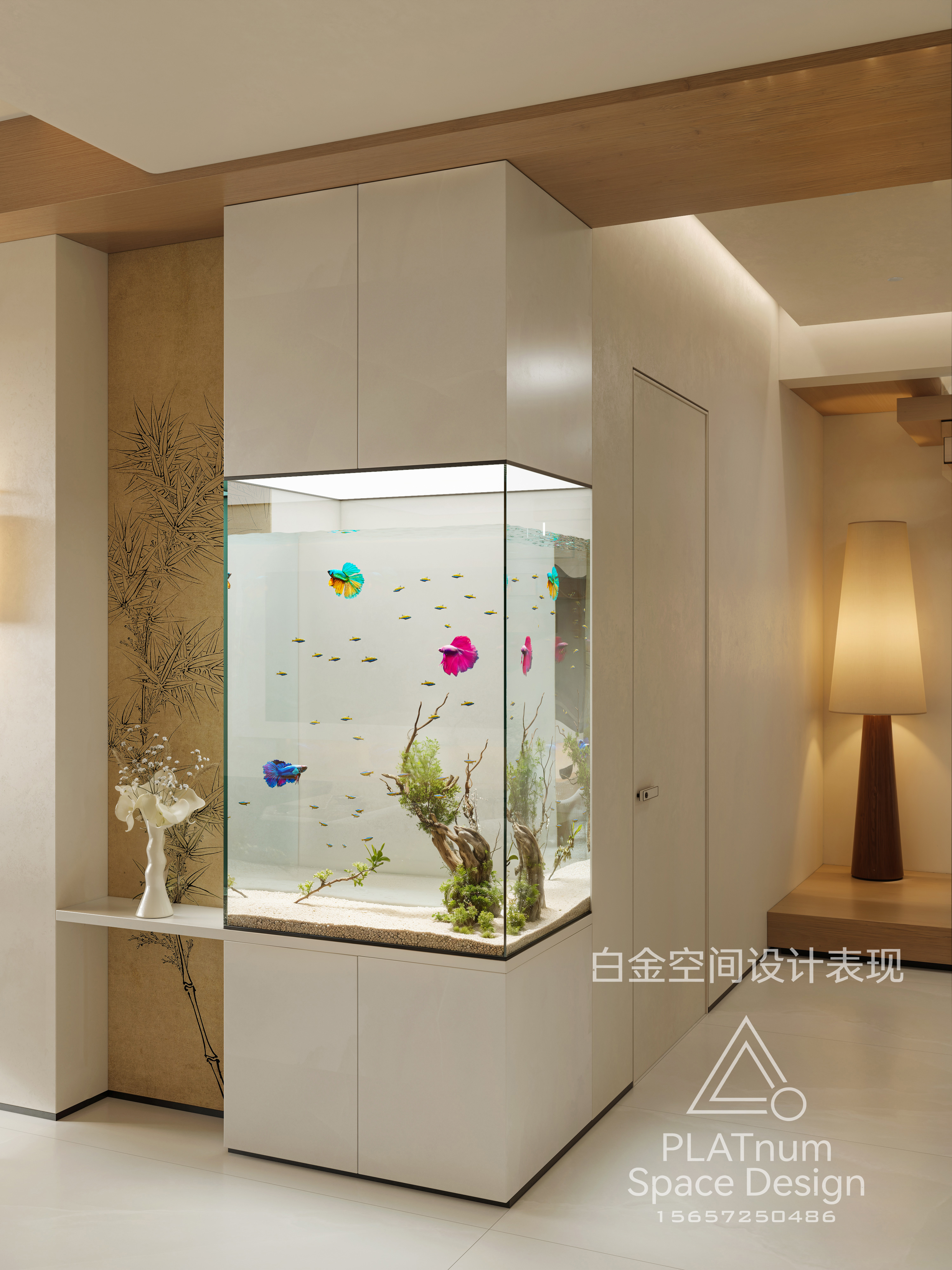 原木风设计 原木风客厅-4