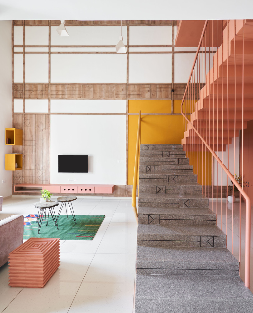 印度多彩马赛克之家丨Manoj Patel Design Studio-28