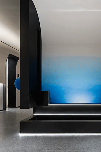 杭州潜阳科技营销中心云起办公楼室内设计丨中国杭州丨杭州震霆空间设计有限公司-4