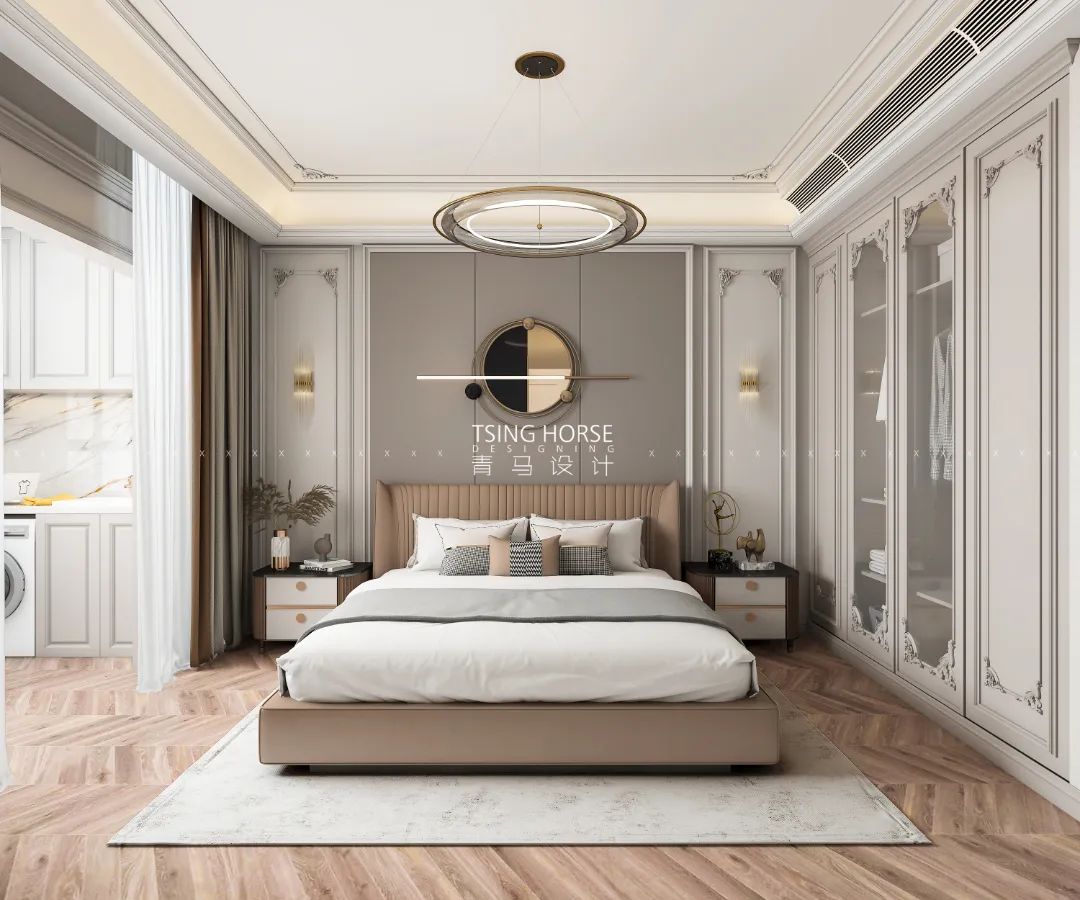 鼎鑫万和法式奢华大平层设计丨苏怡人,王清玉设计团队-80