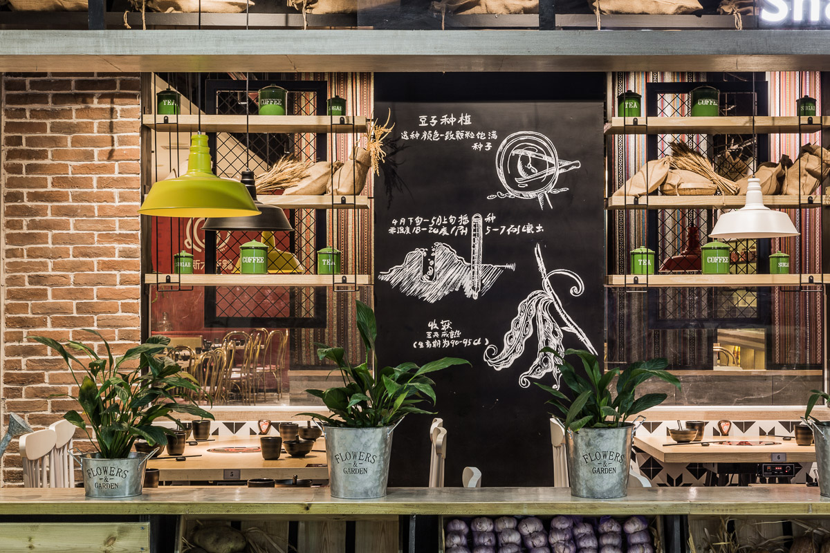 贵阳鸿通城“都市新大新”豆米火锅店 | 现代农家风的空间诗篇-26