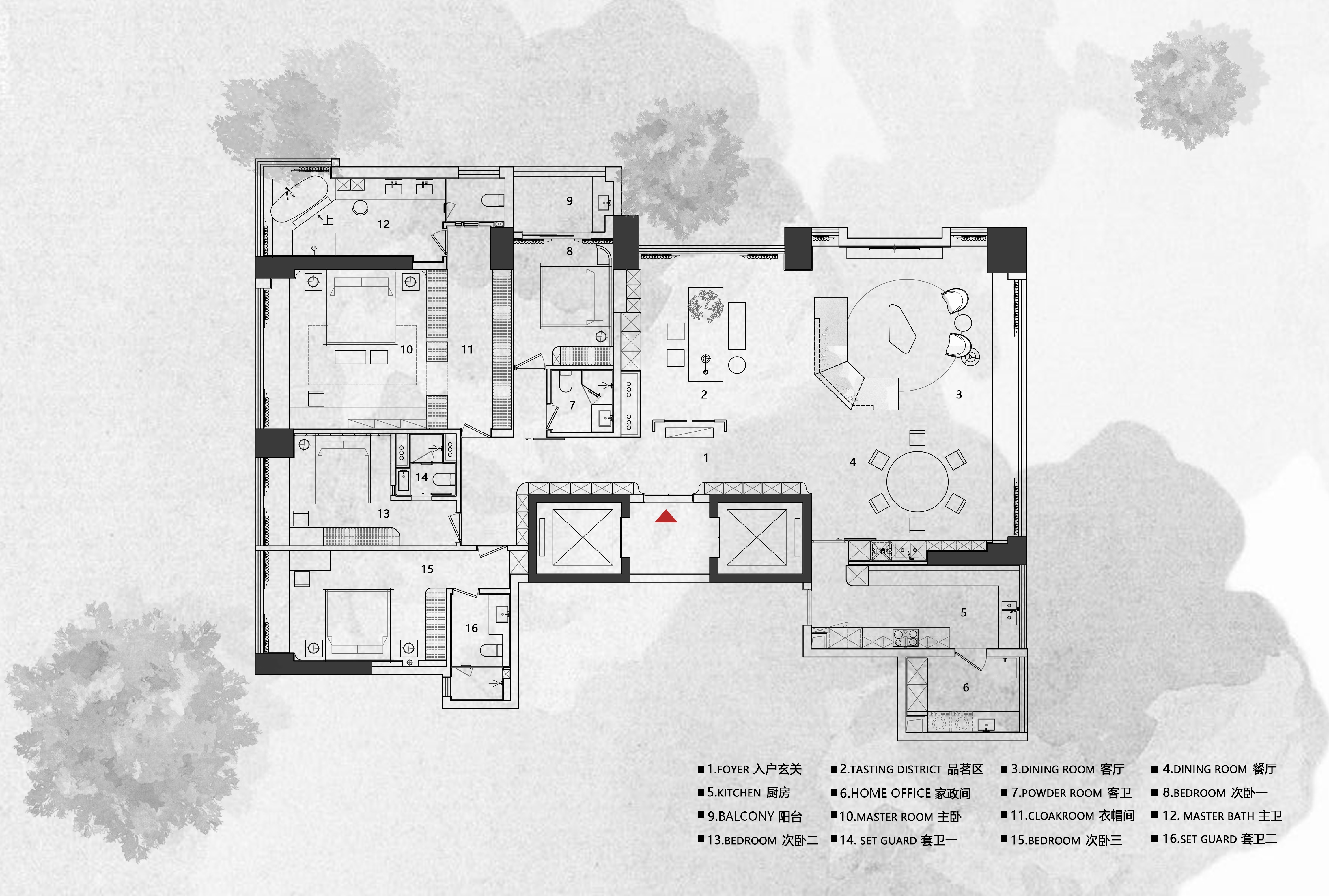 中心天元丨中国深圳丨深圳余间设计有限公司-49