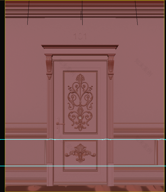 Vintage Hotel Corridor(复古酒店走廊)-15