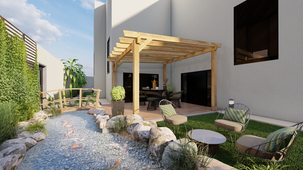 马斯喀特景观与鱼塘设计丨阿联酋阿布扎比-0