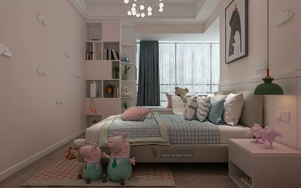 105㎡北欧风三居室,功能与舒适完美融合-50