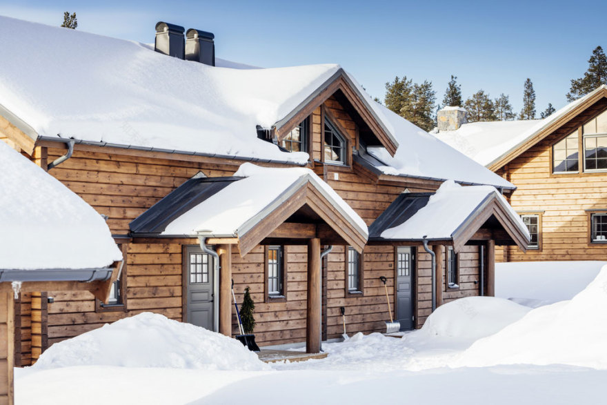 瑞典滑雪度假村的极简主义 Scandinavian chalet-26