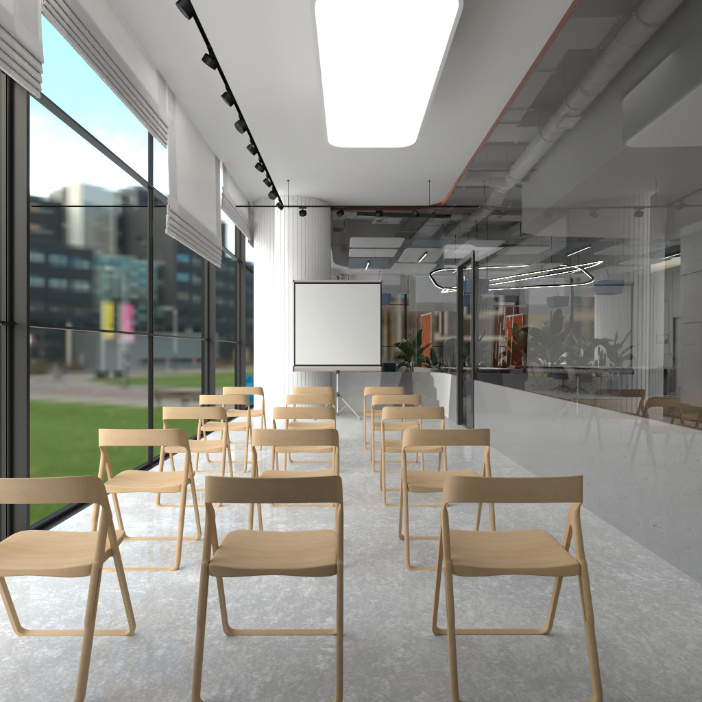 企业联合办公空间设计丨Helwan University-24