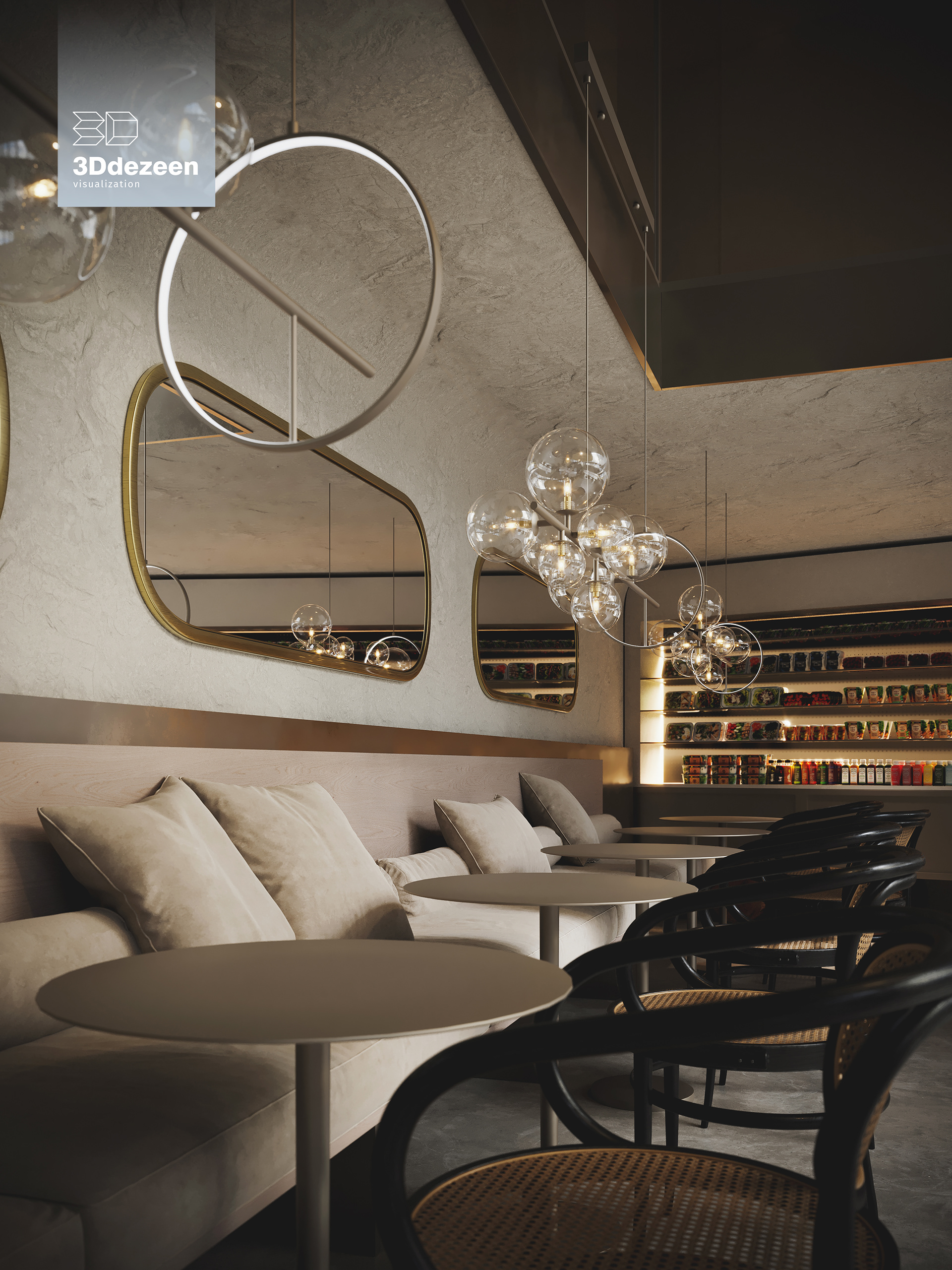 Restaurant | Interior Design | Visualization-8