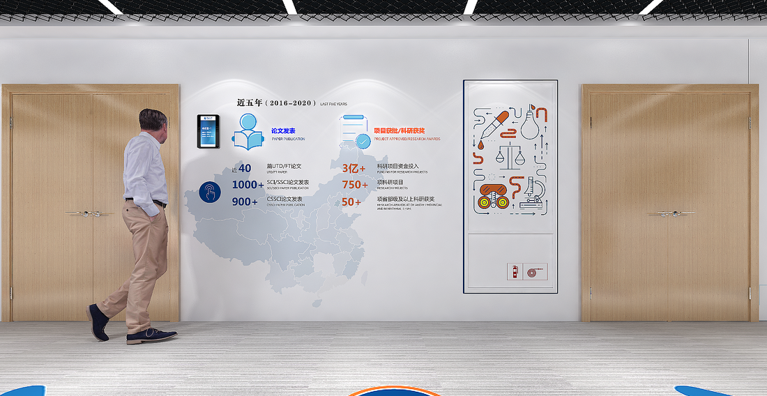 同济大学经管学院文化布展-5