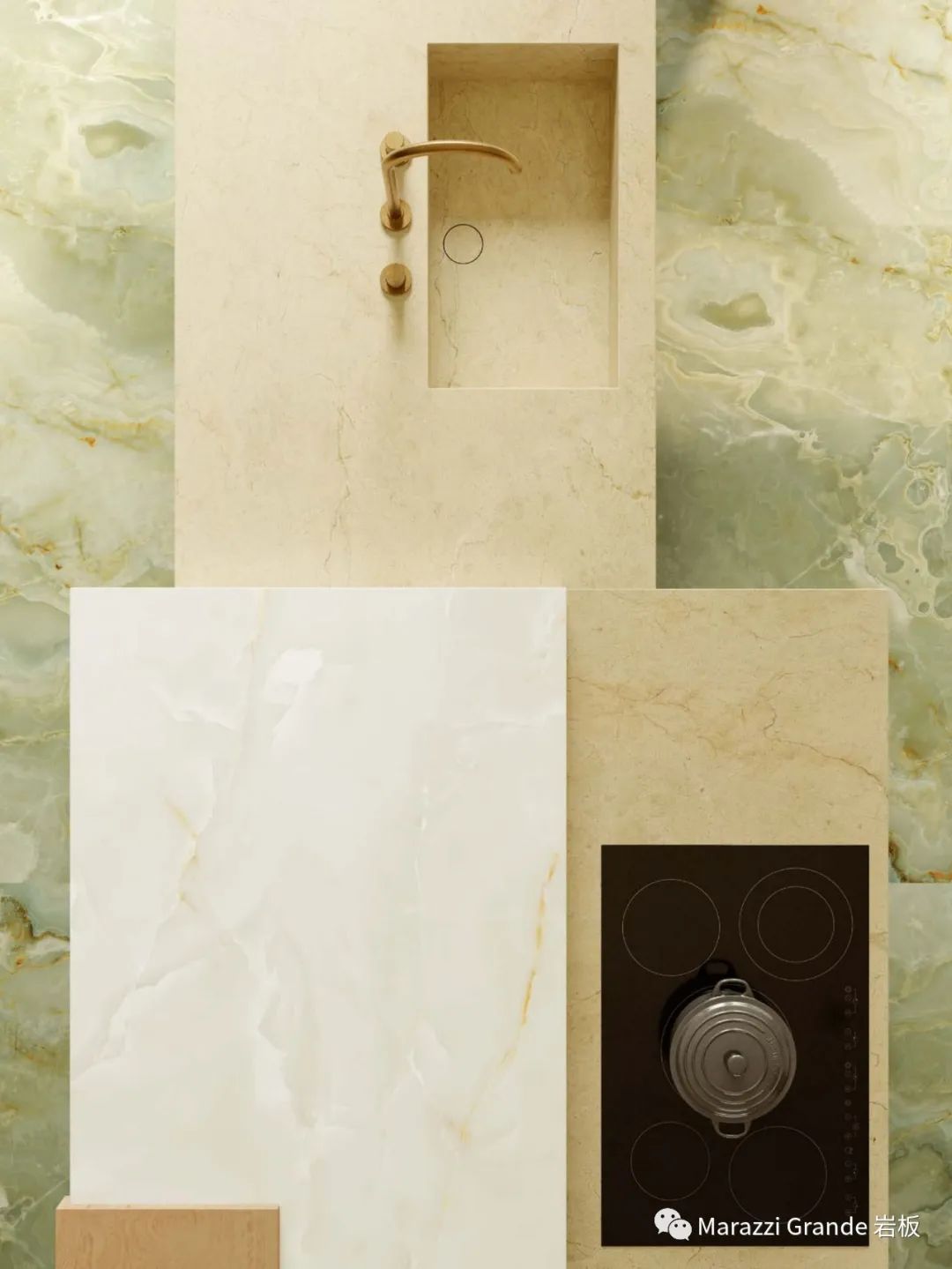 全球奢华玉石的当代诠释 · Onice 奥尼家族丨巴基斯坦丨Marazzi Grande 岩板-21