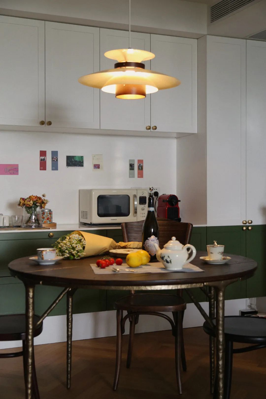 绿意复古，108㎡二手房变身温馨美宅-49