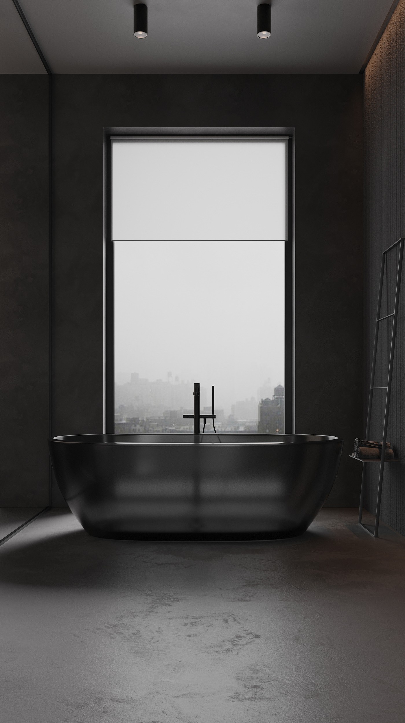 黑色系住宅设计  超酷！-16