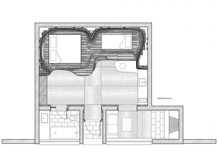 希腊木洞旅馆丨Tenon 建筑事务所-8