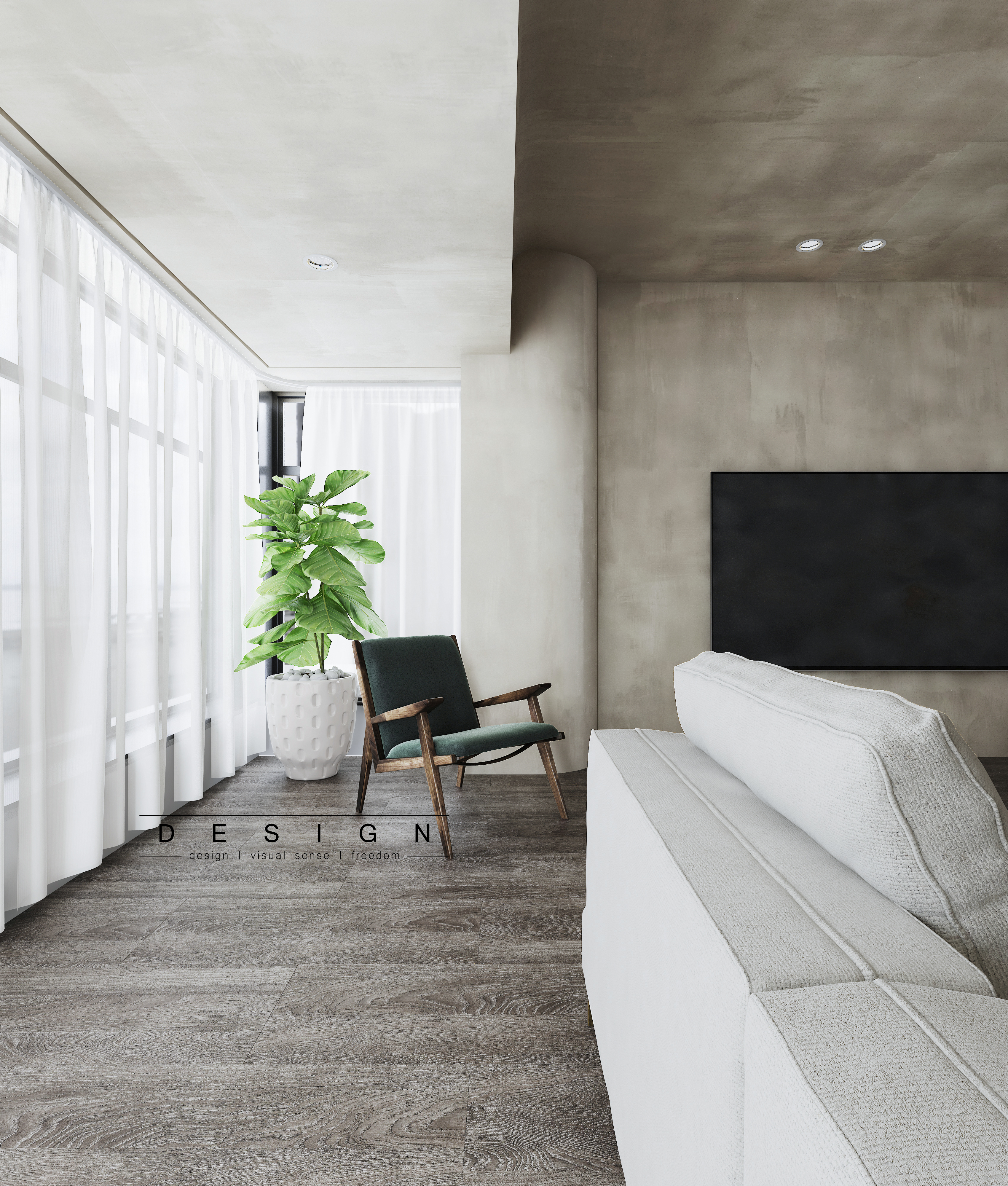 极简现代风公寓-40