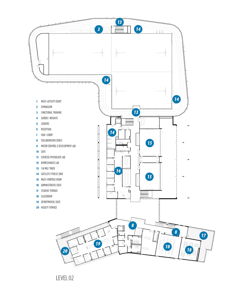 休斯顿大学 Clear Lake 休闲健身中心-46