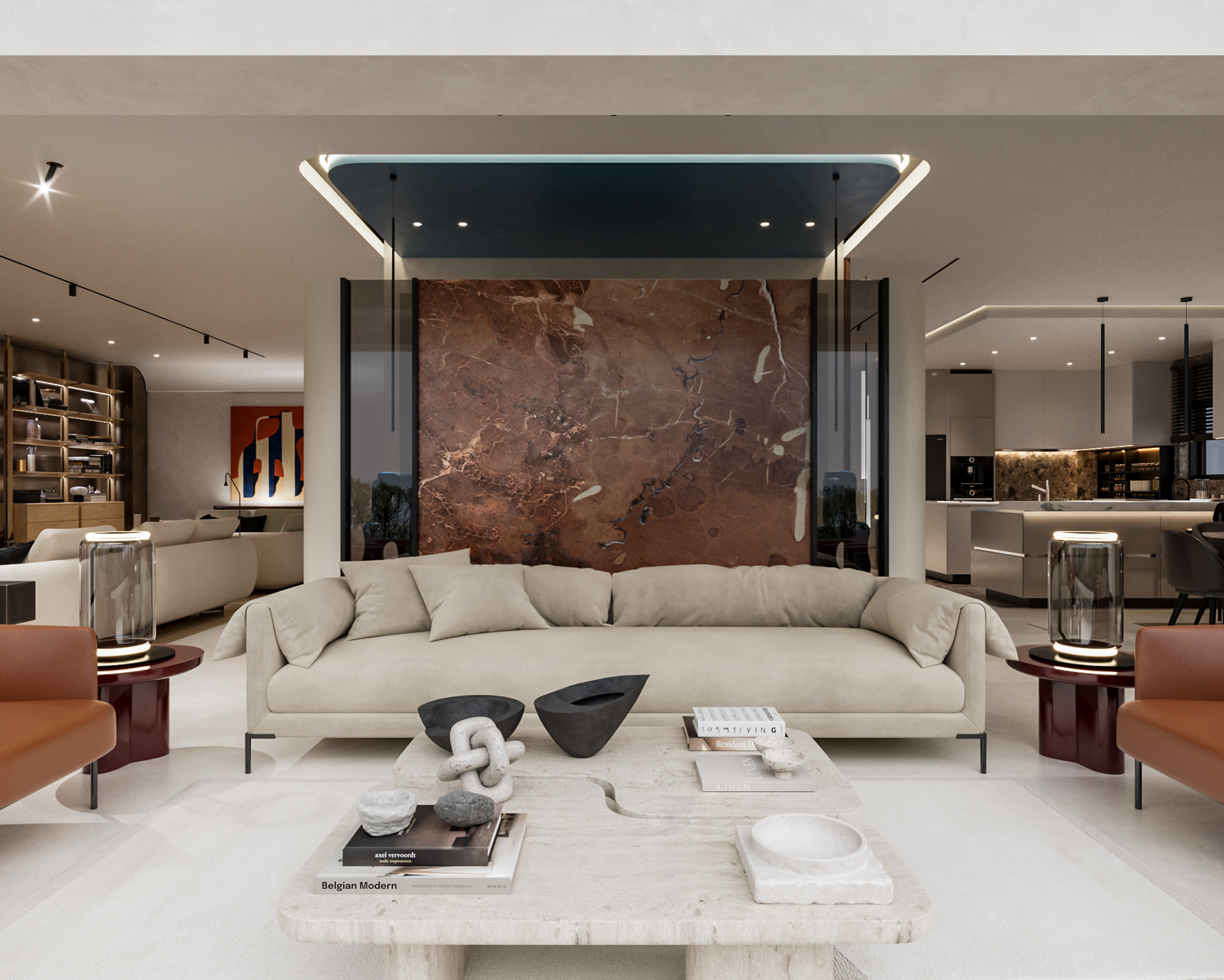 SUBTLE SERENITY住宅公寓丨埃及开罗丨Insite architects-9