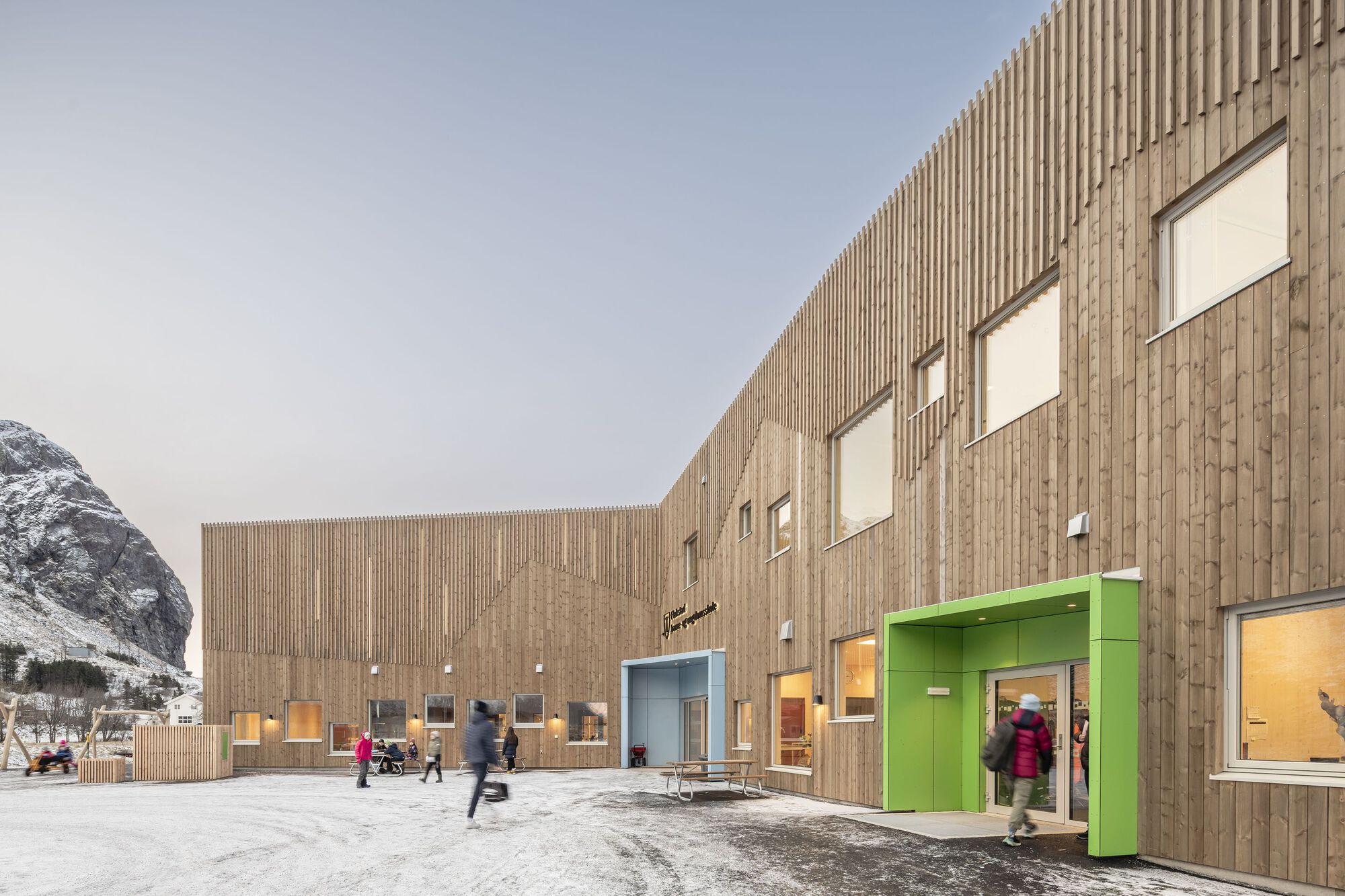 弗拉克斯塔德学校丨挪威丨LINK arkitektur-20