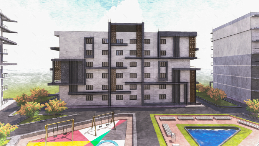 住房项目丨埃及丨Ain Shams University 建筑系-30