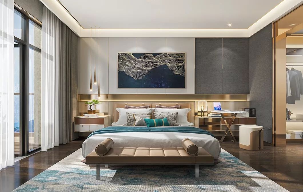 泰山院子样板间|东方风韵对空间的礼赞-6