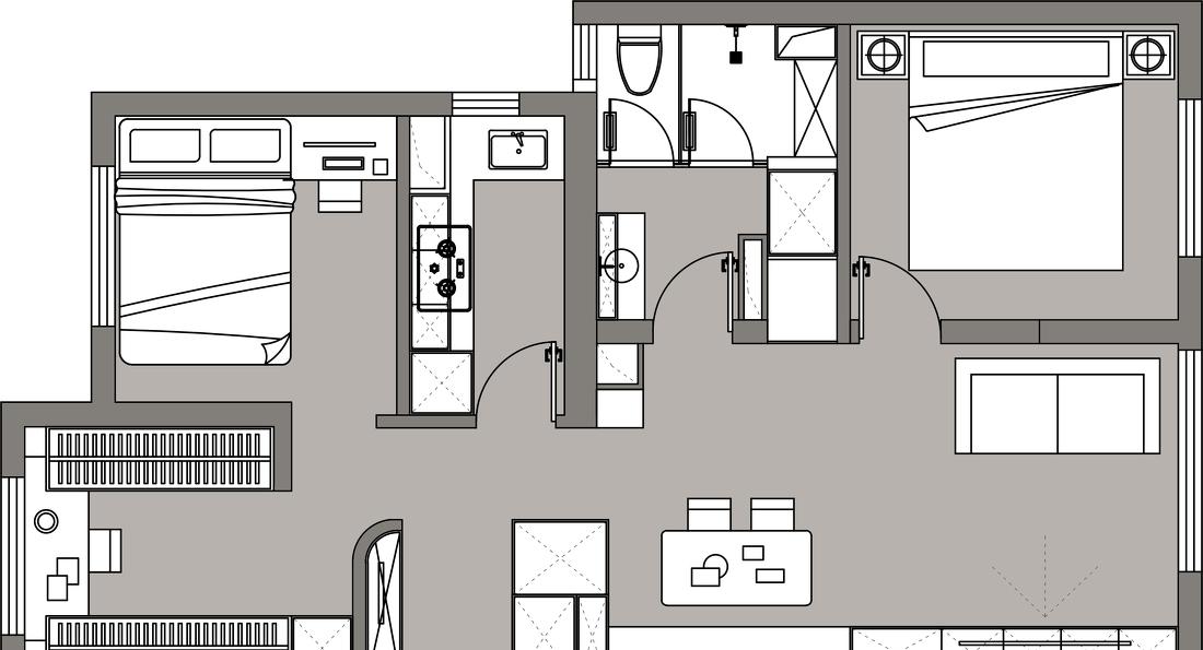 65㎡小户型变身宽敞空间-58