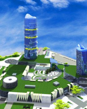 Mixed use tower ( Hotel , Commercial , Administrative )