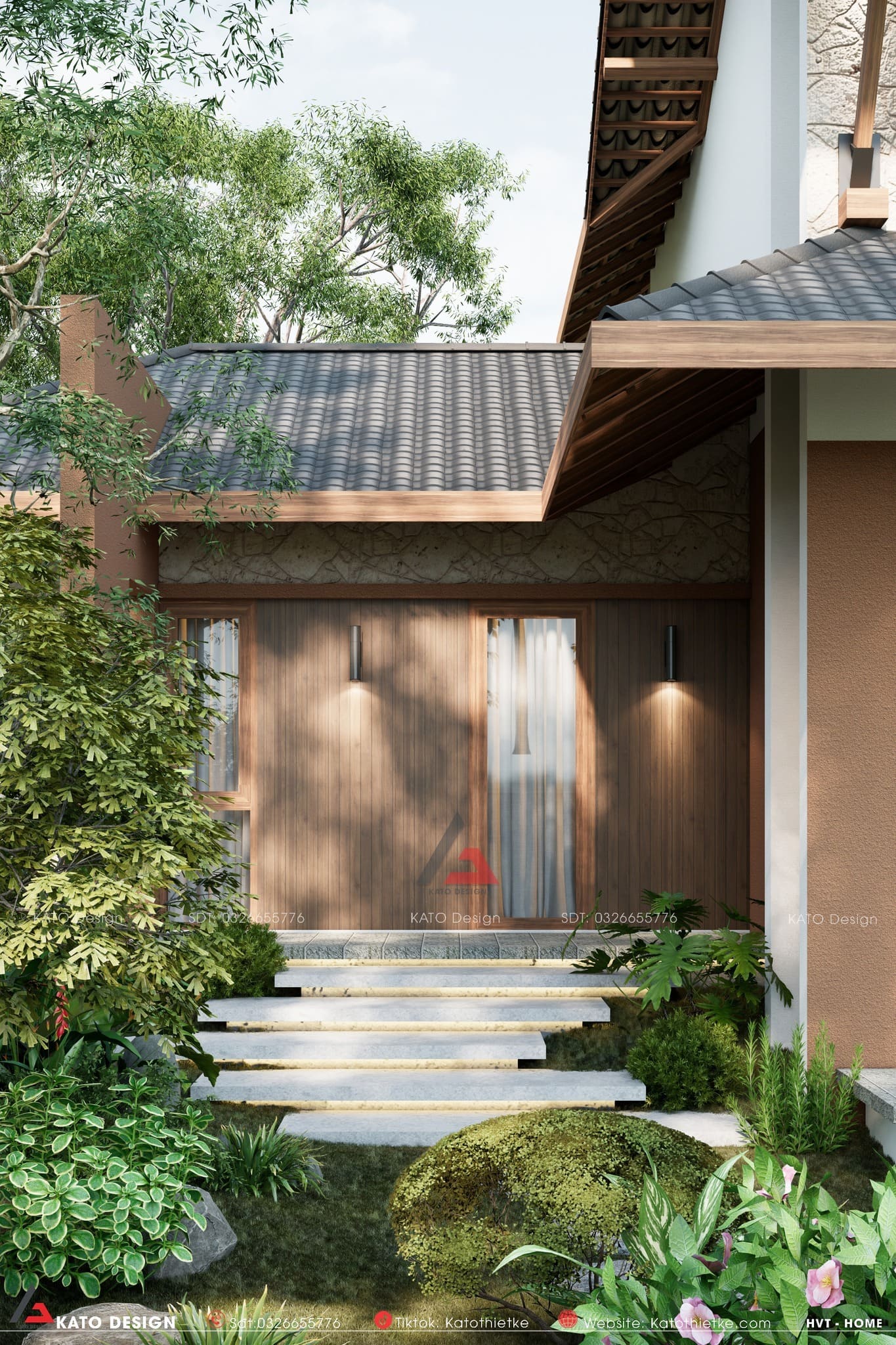 天别墅（这里TIẾN根据越南语发音音译为天，具体可根据实际对应的含义调整） 丨KATO THIẾT KẾ-11