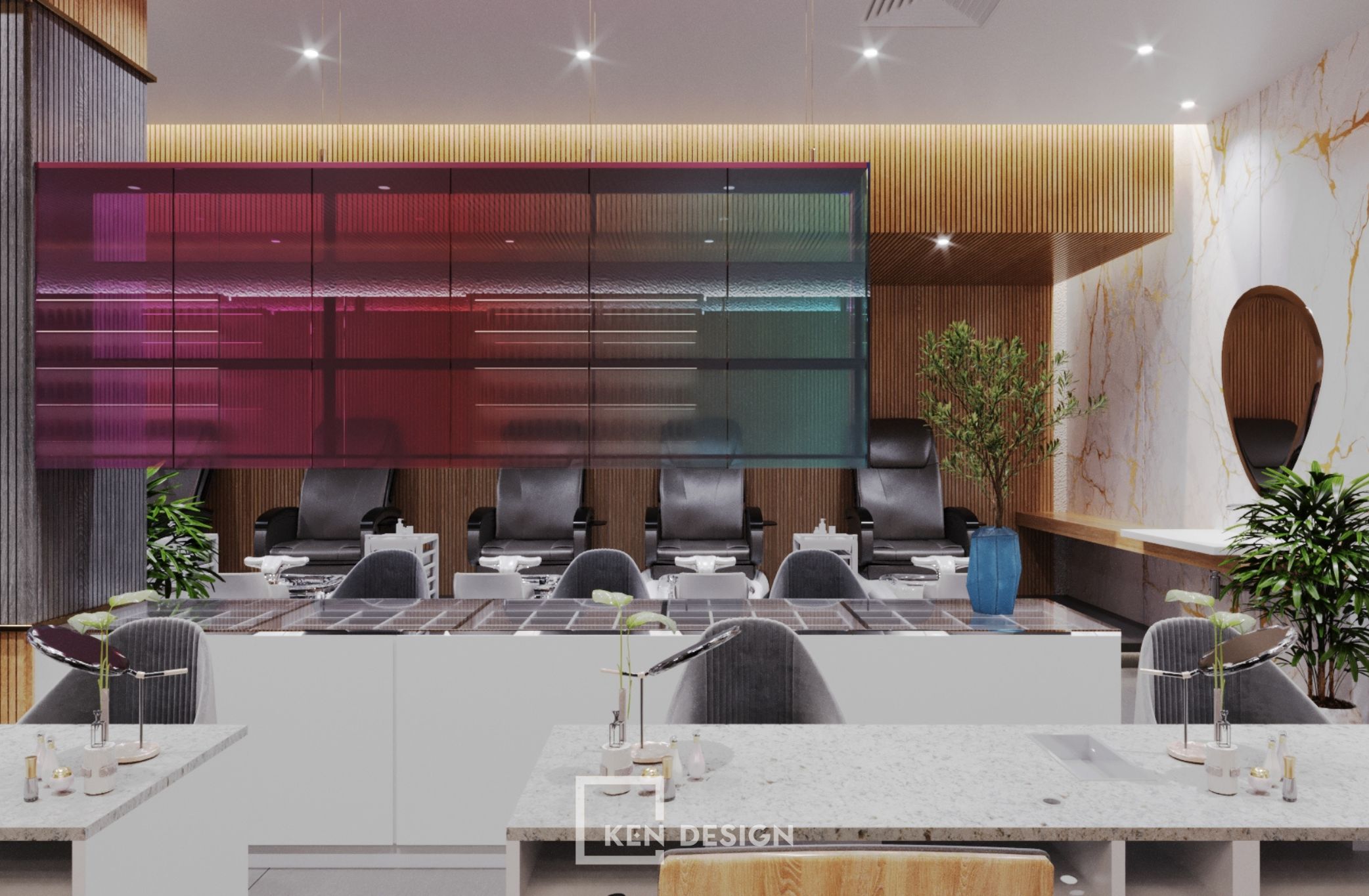 德国美甲&水疗店设计项目丨KenDesign-35
