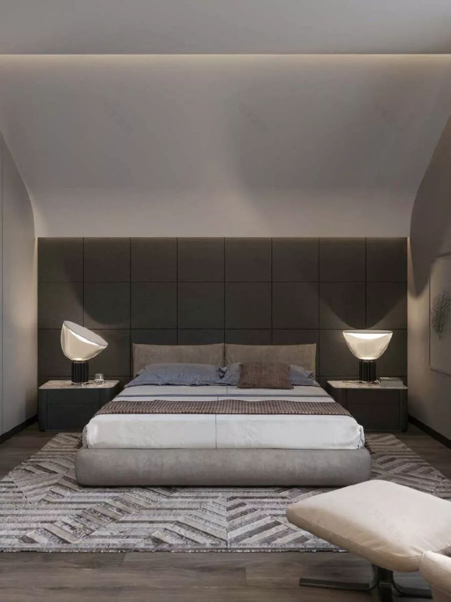 现代奢华住宅设计,精致多变、色泽温馨柔和-17