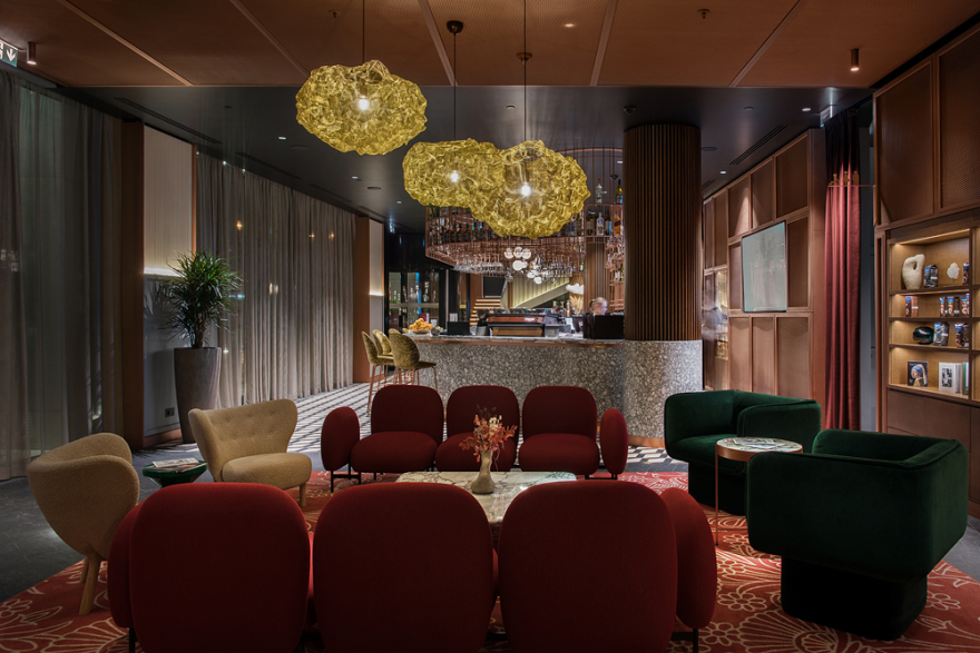 莫斯科 Mövenpick 酒店内的瑞士俄罗斯风格 Shagal 餐厅丨俄罗斯莫斯科丨Archpoint 设计局-8