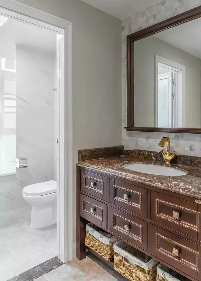 简约美式+浅色调，打造粉粉的温馨小家-39