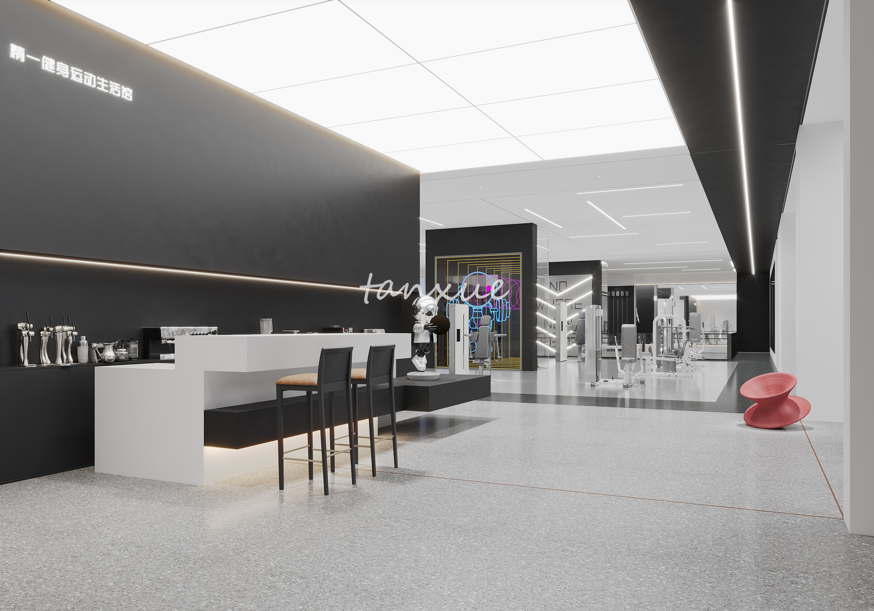 健身房——来一场“沉浸式”的运动健身吧-1