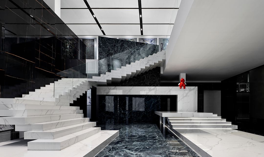 简梵高岩板展厅办公楼丨ACME 木及设计-147