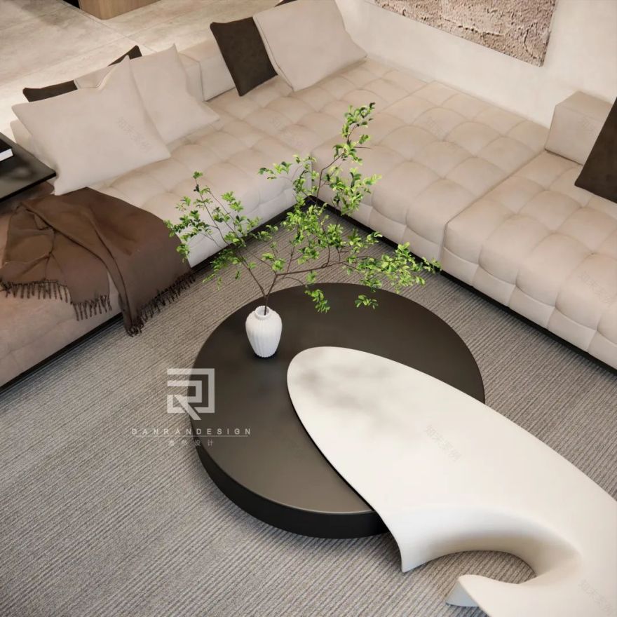 华侨城嘉陵江天丨中国重庆丨澹然团队,橙色软装-38