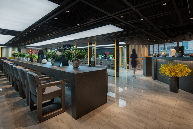 GS美业集团——简约时尚的美发空间设计-16