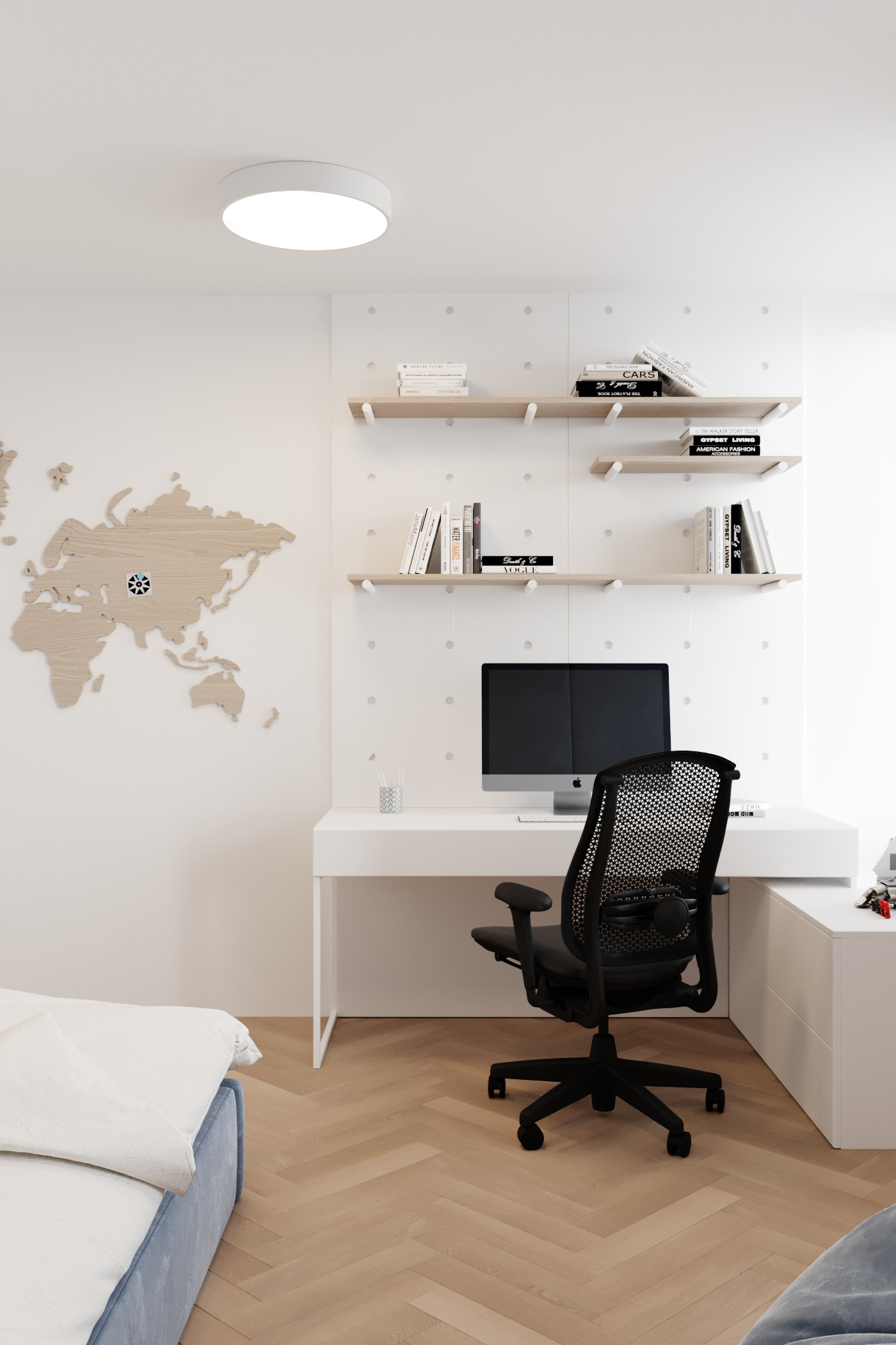 浅色系公寓设计-24