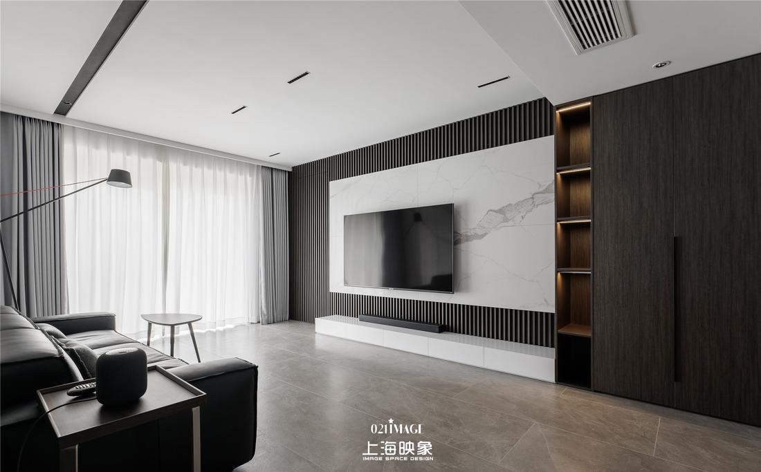 上海平层住宅设计,智能家居与空间利用的完美结合-0