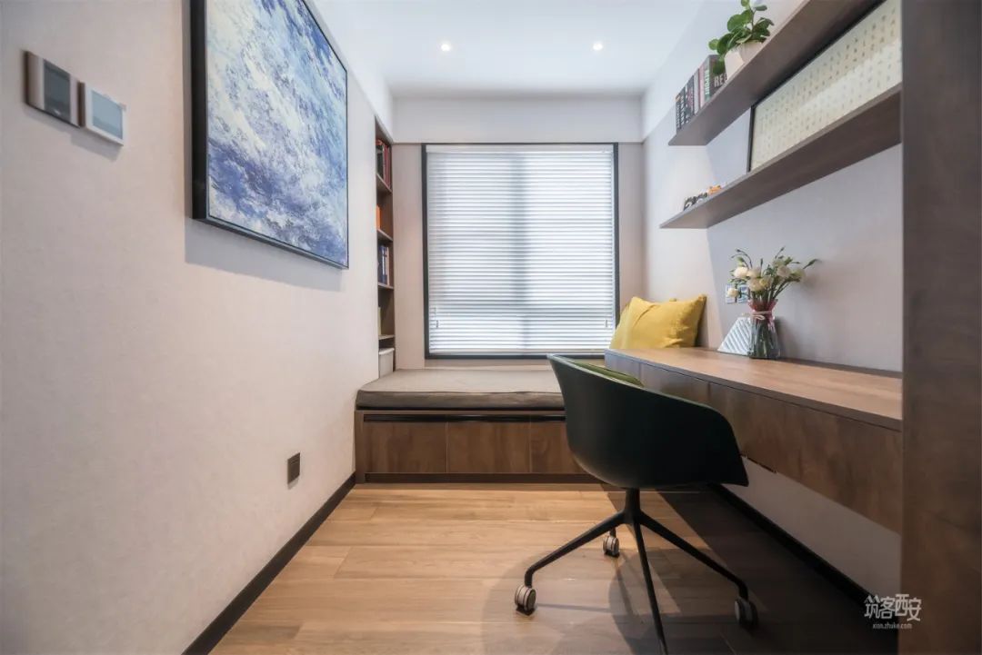 玄机重重 | 92㎡住宅空间的精致改造-50