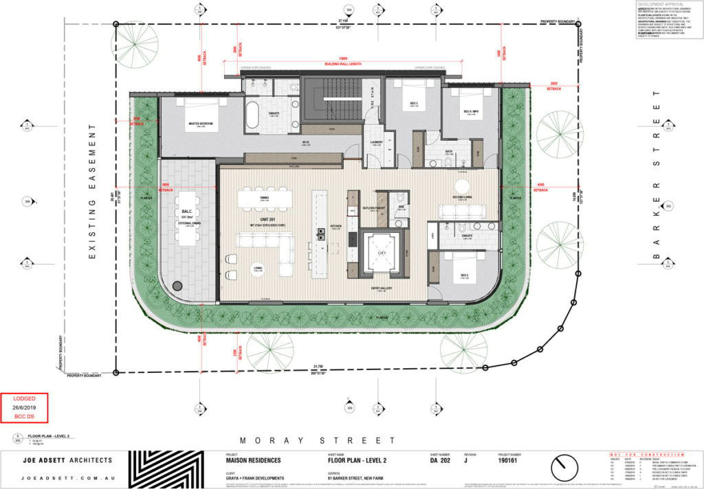 Maison 精品住宅楼丨澳大利亚布里斯班丨Joe Adsett Architects-49