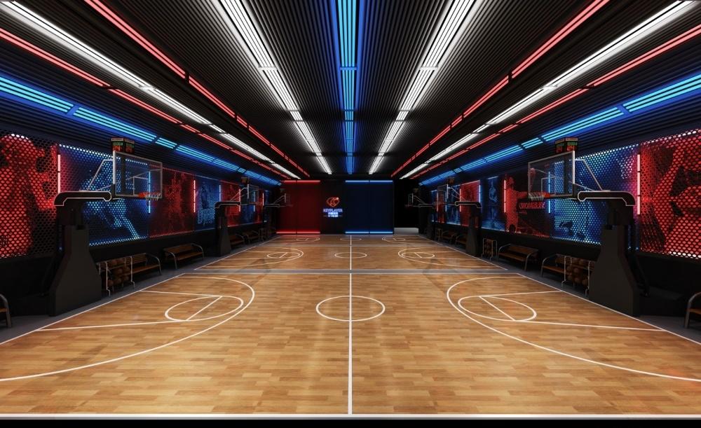 
深圳少儿篮球馆 红与蓝的激烈较量 -0