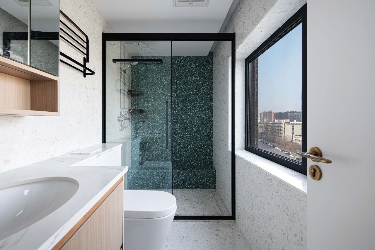 青花瓷中式与现代风格的碰撞大平层丨中国北京丨艾德诺特（北京）设计顾问有限公司-37