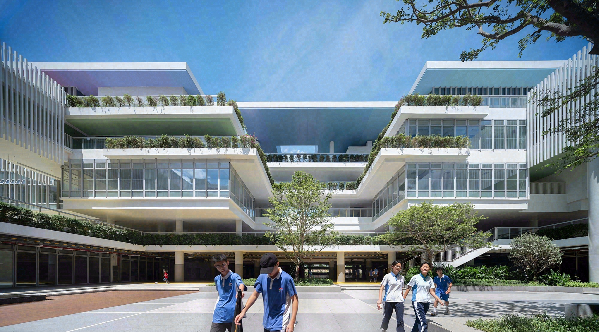 深圳高级中学集团北校区丨中国深圳丨CAPOL-12