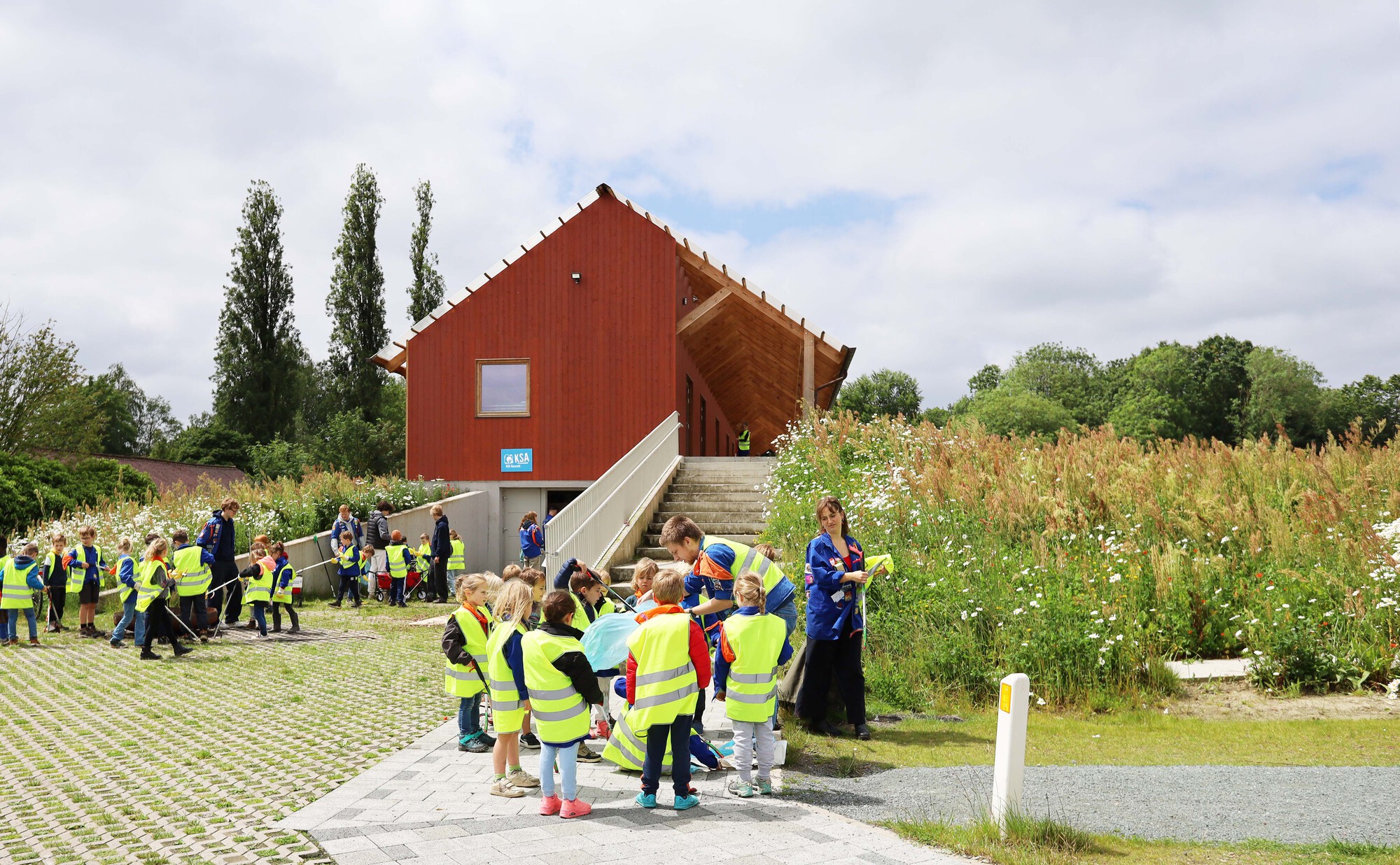 斯特伦博斯青年大楼丨比利时丨Atelier Vens Vanbelle-13