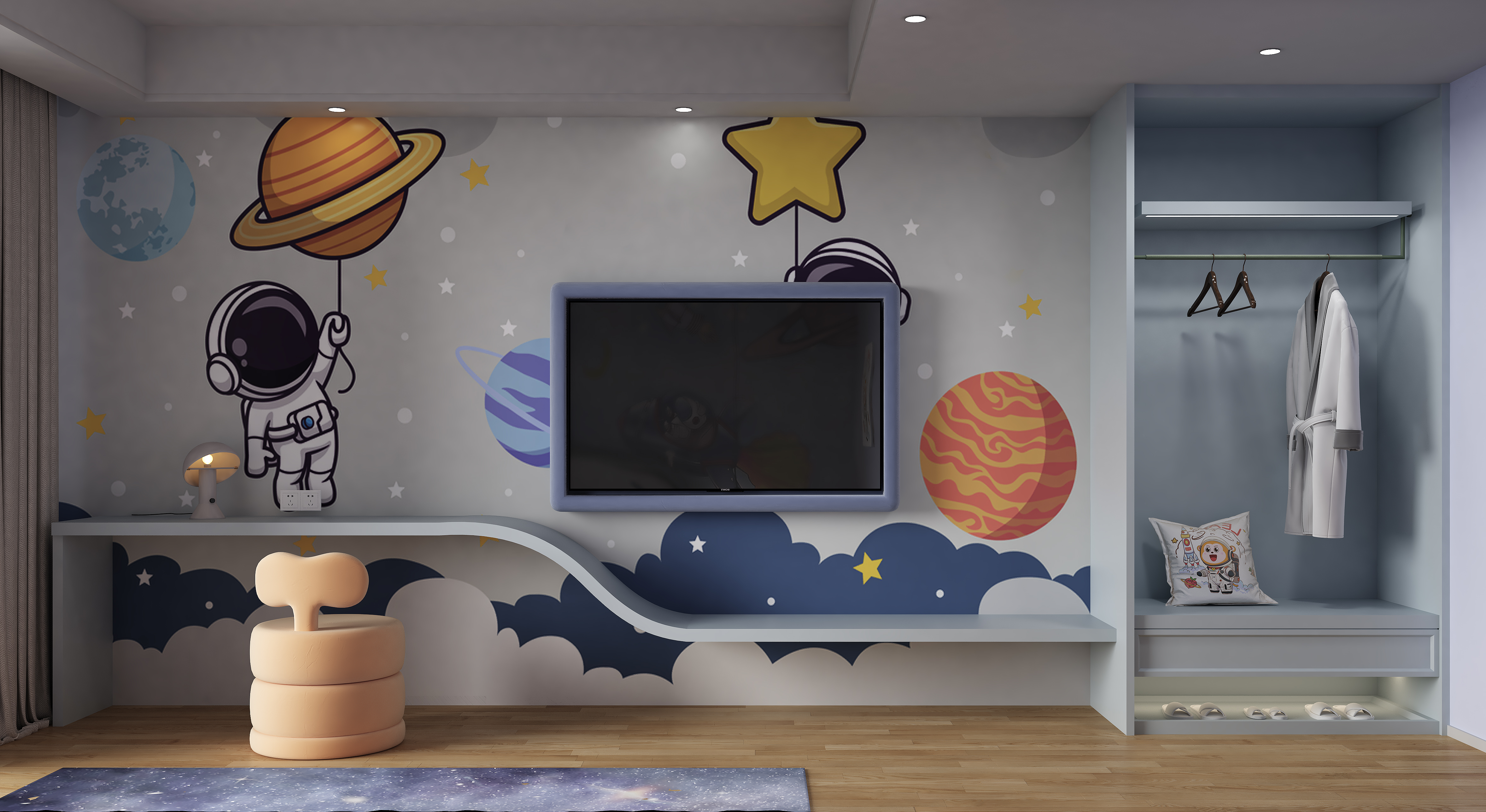 亲子主题房；海洋主题；森林主题；星空主题-9