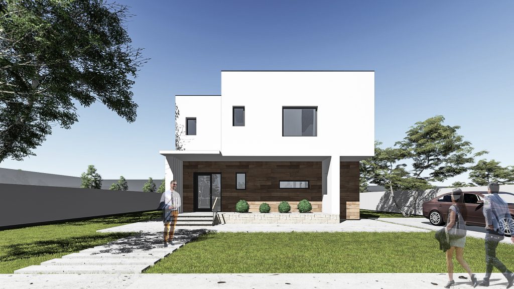 带一层和2间卧室的房屋项目-3