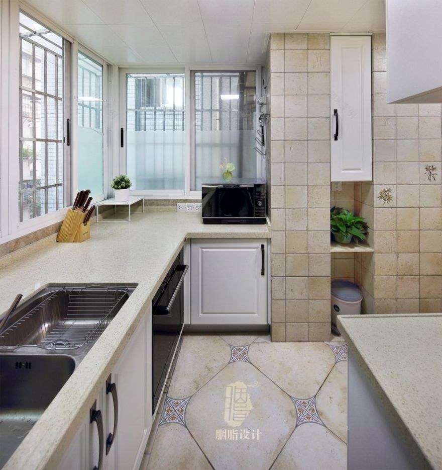 华南理工“莘莘学府”绿荫下 | 旧房翻新成美式乡村风-73