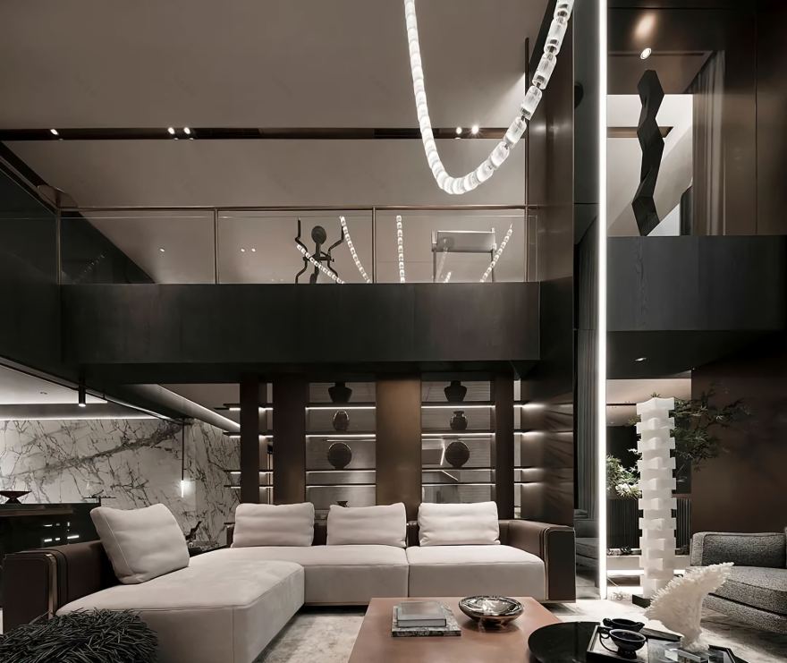 重庆阳光城合院 220 户型样板间丨中国重庆丨近境制作-6