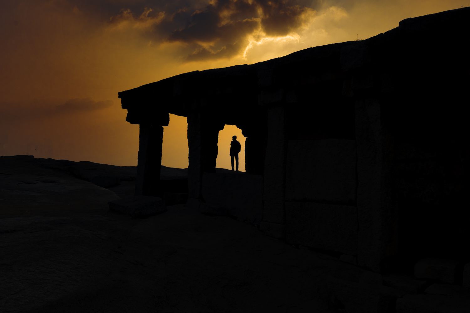 哈皮的黎明与黄昏丨印度-15