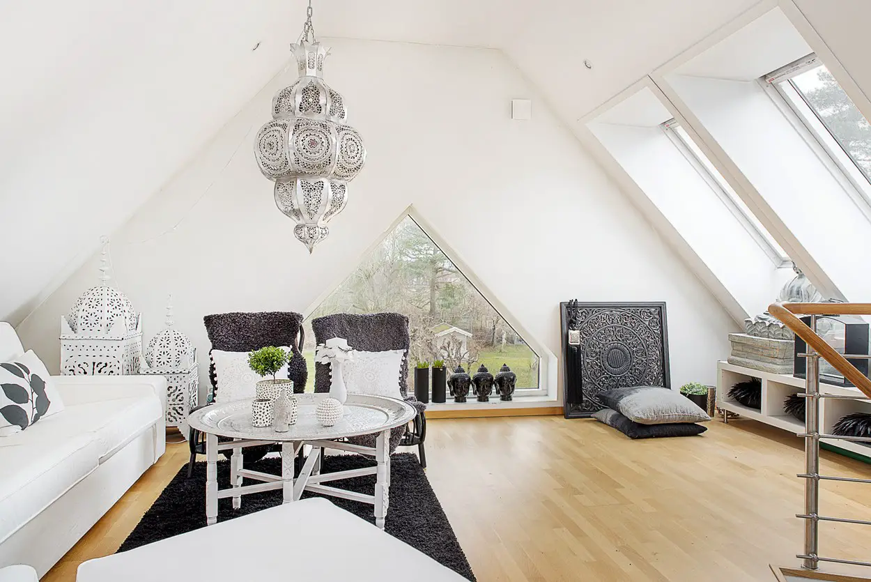 佛眼庇佑下的和谐混搭 | 240m²的摩洛哥风佛系家居设计-15